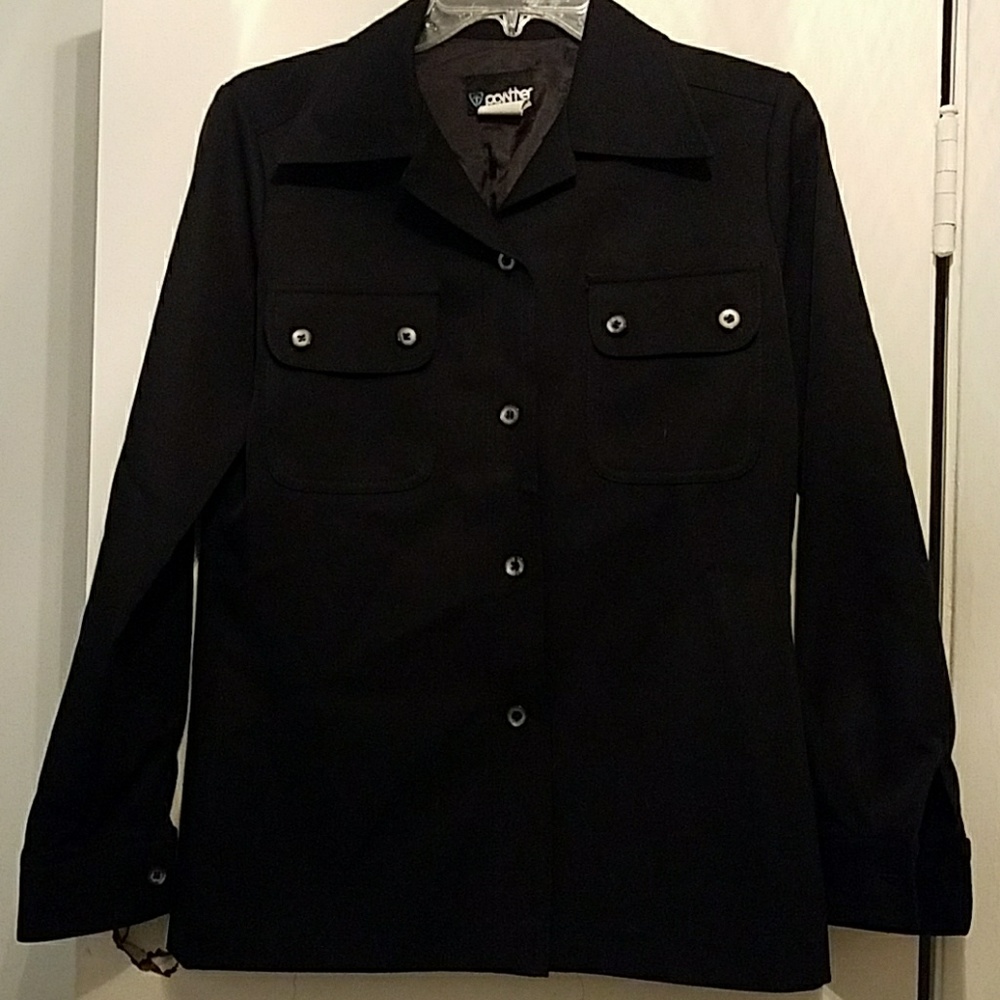 Panther Medium Black Long Sleeve Blazer